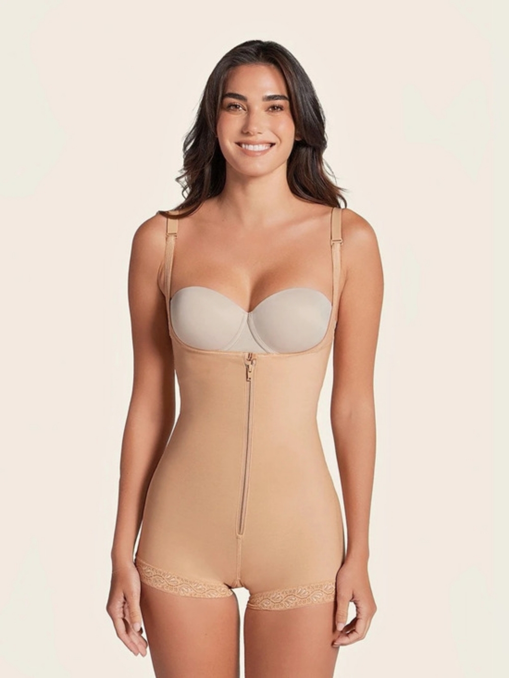 LEONISA | Top Sculpt Boyshort Bottom Body Shaper w/Extra-Firm Compression